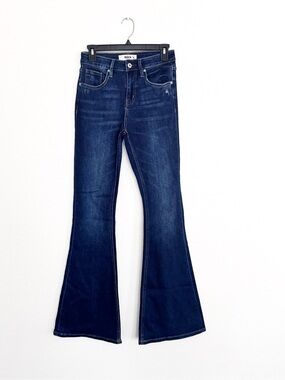 Mica Dark Blue Flared Jeans - Women's